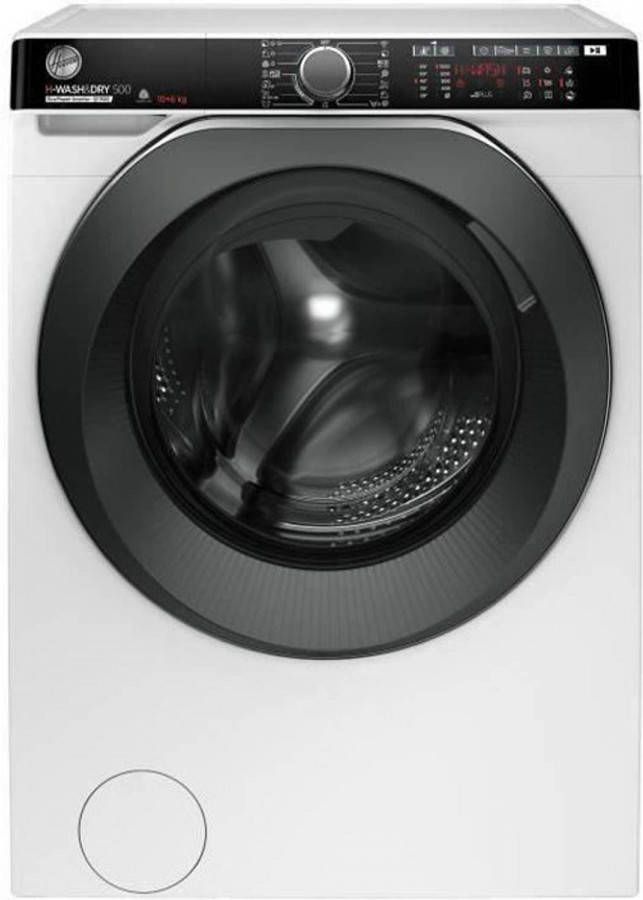 Hoover Hdp5106ambc/1 s Wasdroger 10 Kg(Wassen)/6 Kg(Drogen) 1500 Trs/Min Wit Inductiemotor