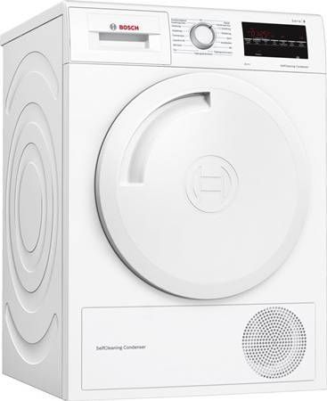 Bosch WTW8444ENL warmtepomp wasdroger met Anti-kreukfase en trommelverlichting