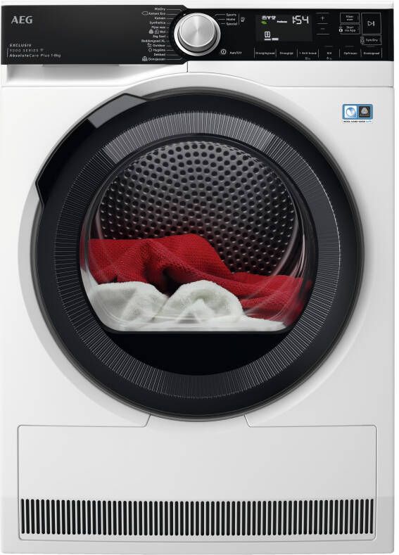AEG TR9BADEN AbsoluteCare Plus Warmtepompdroger Wit