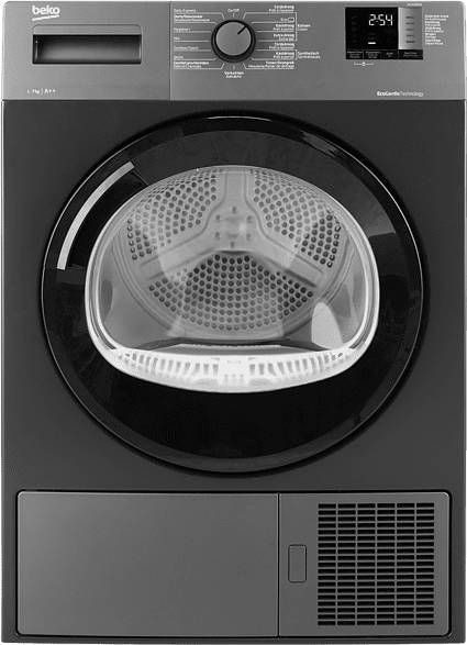 BEKO Warmtepompdroger anthracite DS7432PXA